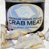 Canned Swimming Crab Meat product display from Vietnam