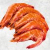 Frozen Cooked HOSO Vannamei Shrimp Displayed for Export Viewing from Vietnam