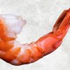 Vietnam Frozen Cooked PDTO Black Tiger Shrimp Premium Display