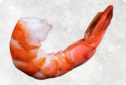 Vietnam Frozen Cooked PDTO Black Tiger Shrimp Premium Display