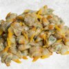 Vietnam Frozen Cooked Yellow Clam Meat premium display for export