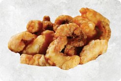 Vietnam Frozen Cut Baby Octopus Karaage Displayed for B2B Buyers