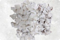 Vietnam Frozen Cuttlefish Dice Cut Display for Export Buyers