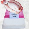 Frozen Kintokidai Surimi on display produced in Vietnam
