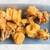 Vietnam Frozen Loligo Squid Ring Karaage Displayed for Buyers