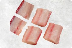 Vietnam Frozen Mahi Mahi Cube premium display for seafood buyers