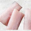 Vietnam Frozen Mahi Mahi Portion Skinless Display for Export