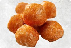 Vietnam Frozen Pangasius Fish Ball (Swai Fish) on Display for Export Market
