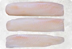 Frozen Pangasius Loin (Swai Fish) Displayed for Export Inspection in Vietnam