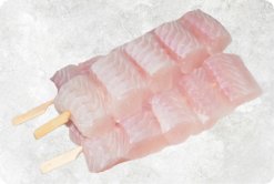 Frozen Pangasius Skewer (Swai Fish) Product Display from Vietnam