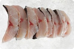Frozen Pangasius Slice Skin On (Swai Fish) from Vietnam – Premium Display for Export