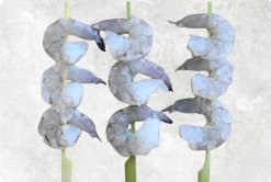 Frozen Raw PD And PDTO Skewer Vannamei Shrimp Display from Vietnam