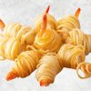 Frozen Potato Shrimp from Vietnam Displayed for Export