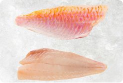 Vietnam Frozen Red Mullet Fillet Display for Export