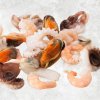 Frozen Seafood Mix beautifully displayed for customers in Vietnam