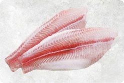 Frozen Pangasius Fillet Semi Trimmed (Swai Fish) from Vietnam – Display Ready for Export