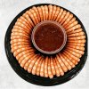 Vietnam Frozen Shrimp Ring With And Without Sauce Cooked PDTO Shrimp Display