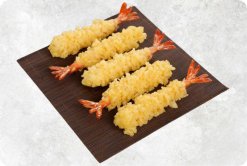 Frozen Tempura Shrimp Displayed for Export Customers from Vietnam