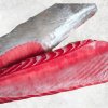 Vietnam Frozen Yellowfin Tuna Belly Displayed for Buyers