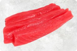 Vietnam Frozen Yellowfin Tuna Strip Displayed for Export