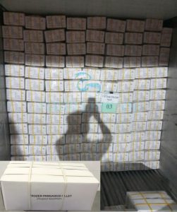 Container loading of pangasius products with quality check