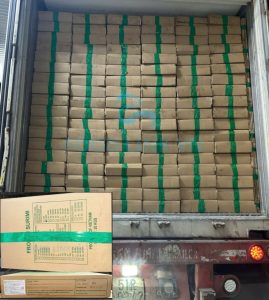 Container loading supervision for surimi export in Vietnam QC service