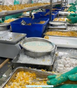 Frozen Breaded Shrimp Ball Production at Vietnam Factory