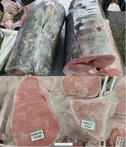 Vietnam Frozen Marlin Steak cut and packed for export