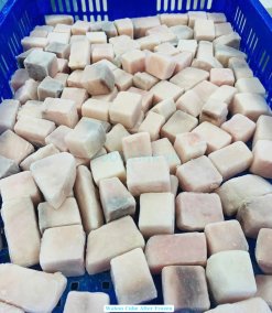 Vietnam Frozen Wahoo Cube After IQF Processing