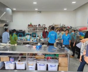 Seafood R&D room for product development and quality control