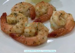 Frozen Cooked Marinate Shrimp from Vietnam – Pre-IQF Processing
