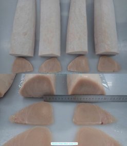 Vietnam Frozen Marlin Loin And Chunk After IQF Freezing