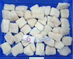 Frozen Pangasius Cube After IQF Process in Vietnam – Batch 2
