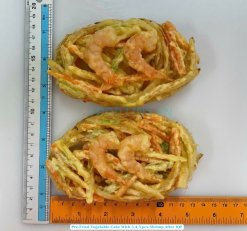 Frozen Pre-Fried Vegetable Shrimp Cake after IQF Process in Vietnam – Image 2