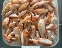 Vietnam Frozen Swimming Crab Claw Meat after shell removal