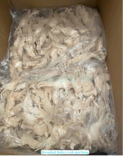 Vietnam Frozen Breaded Baby Crab packing in polybag and carton