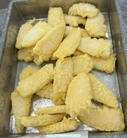 Vietnam Frozen Cuttlefish Slice Karaage After IQF Freezing Process