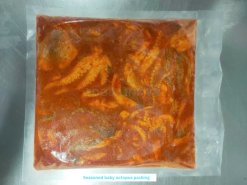 Vietnam Frozen Grill Seasoned Cut Octopus in Final Retail Packaging
