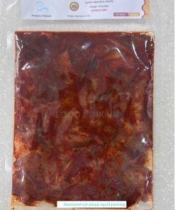 Vietnam Frozen Grill Seasoned Cut Poulp Squid Packed Before IQF