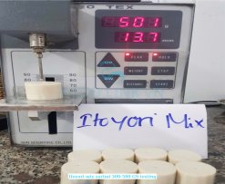 GS testing of Vietnam Frozen Itoyori Mix Surimi for gel strength