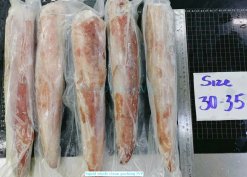 Vietnam Frozen Whole Clean Loligo Squid Packed in Retail Bags