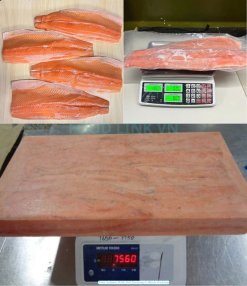 Frozen Pink Salmon IQF vacuum packed and block frozen in Vietnam