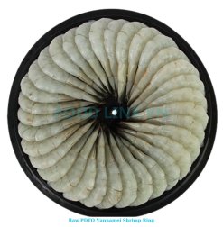 Vietnam Frozen Shrimp Ring With And Without Sauce Raw PDTO Shrimp – IQF
