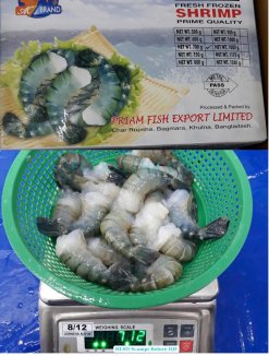 Frozen HLSO, EZP and Butterfly Scampi Shrimp Packed in Retail Boxes – Vietnam