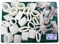 Vietnam Frozen Loligo Squid Ring After IQF Freezing – Batch 2