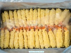 Frozen Tempura Shrimp Final Packed Product in Vietnam
