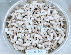 Vietnam Frozen Blanched and Boiled Poulp Squid Dice Cut after IQF processing