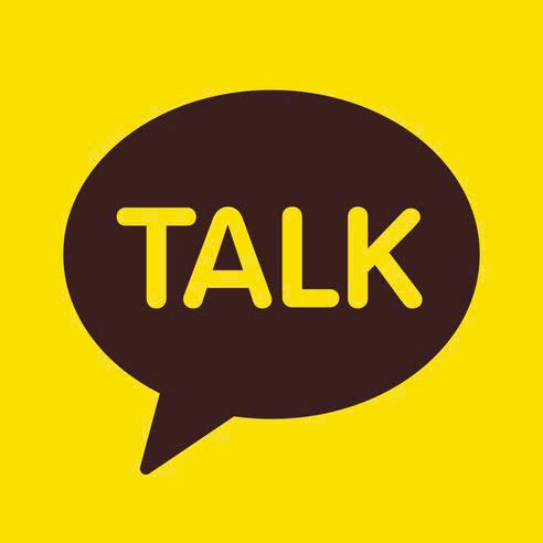 KakaoTalk and Line logos for connecting with Vietnam seafood supplier