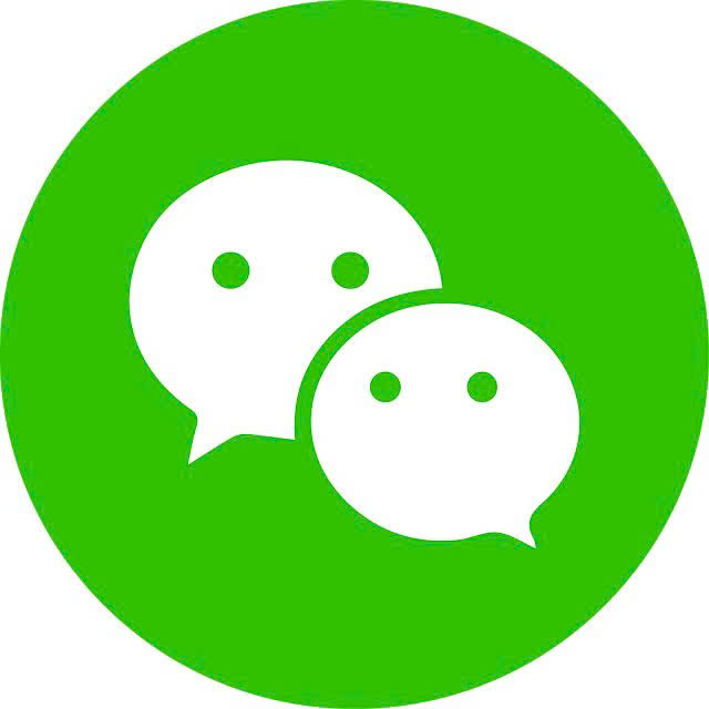 WeChat logo for connecting with us