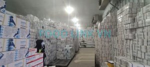 OEM seafood raw material storage in Vietnam